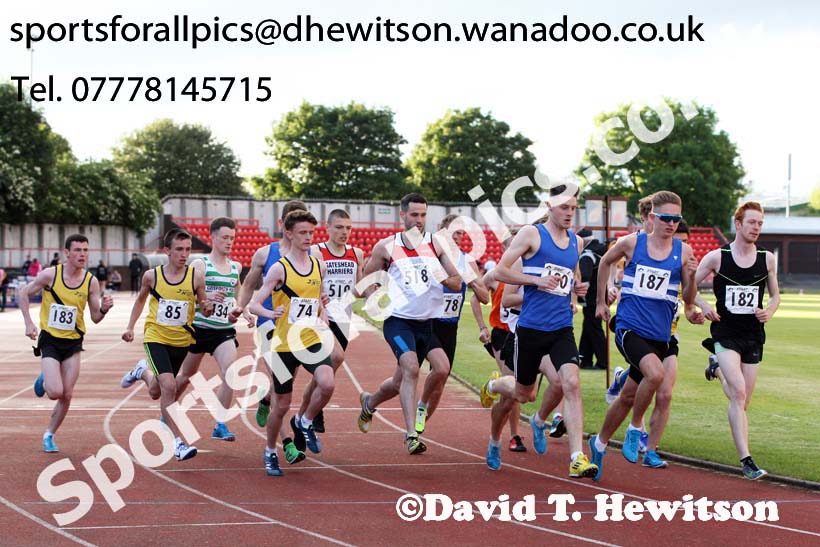 The Stan Long Mile Trophy, Gateshead Stadium. Photo: David T. Hewitson/Sports for All Pics